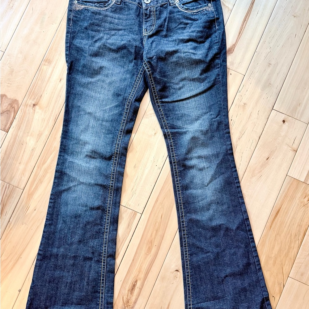 Paris Blues Indigo Wide Leg Jeans